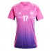 Camiseta Alemania Florian Wirtz #17 Visitante Equipación para mujer Eurocopa 2024 manga corta
